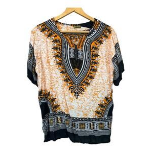 Kukuh Batik Womens Boho Bohemian Blouse Shirt Top Indie Fairy Festival Hippie
